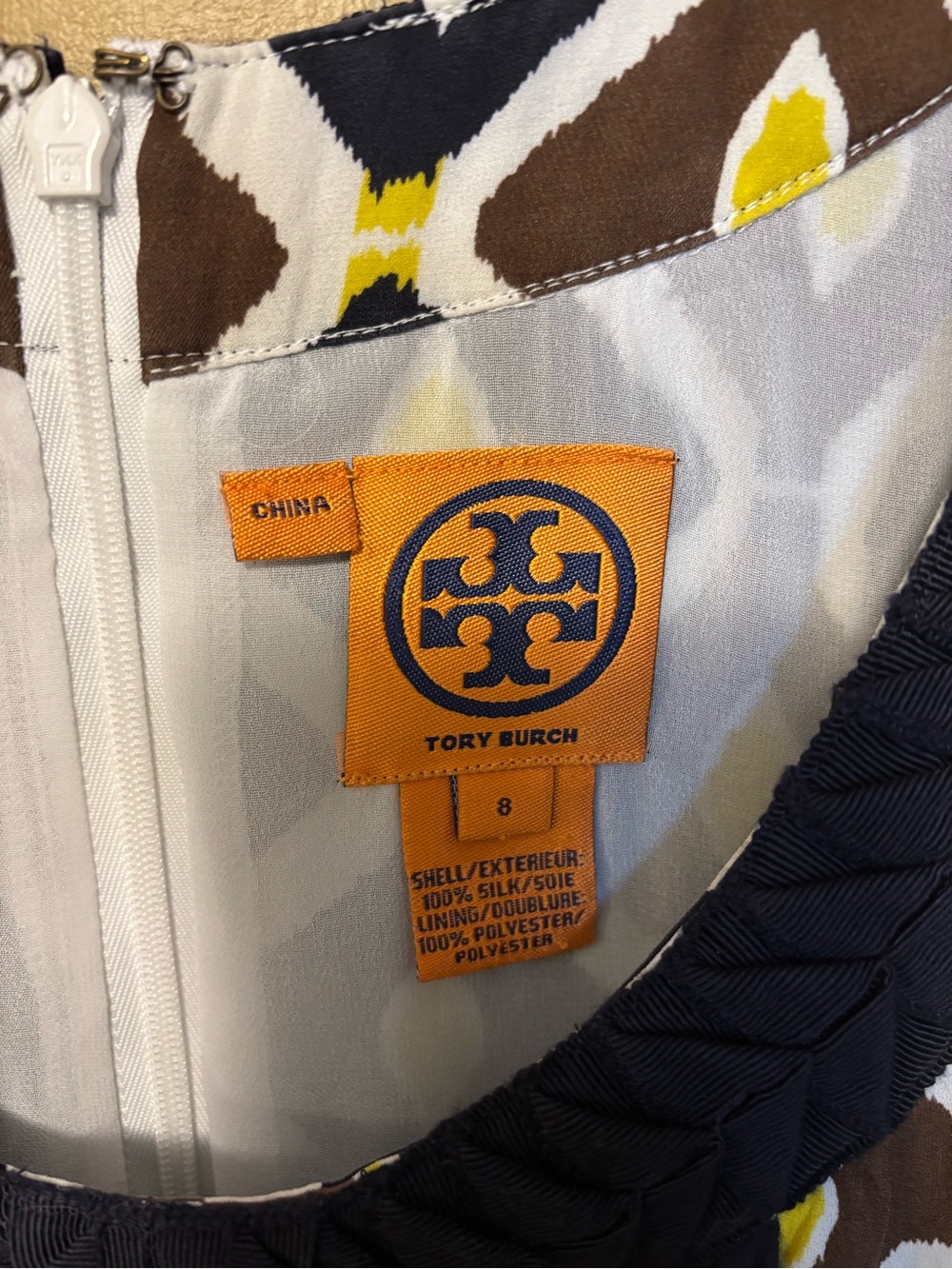 Tory Burch Silk Shift Dress - Picture 3 of 3